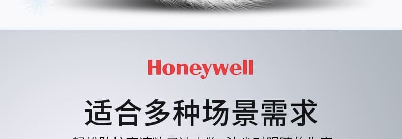 霍尼韦尔（Honeywell） 110210 S600A 黑框透明镜片防护眼镜 (加强防刮擦)